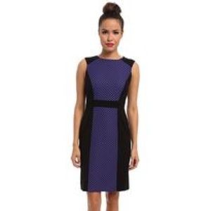 NWT Tahari polka dotted dress- Size 6